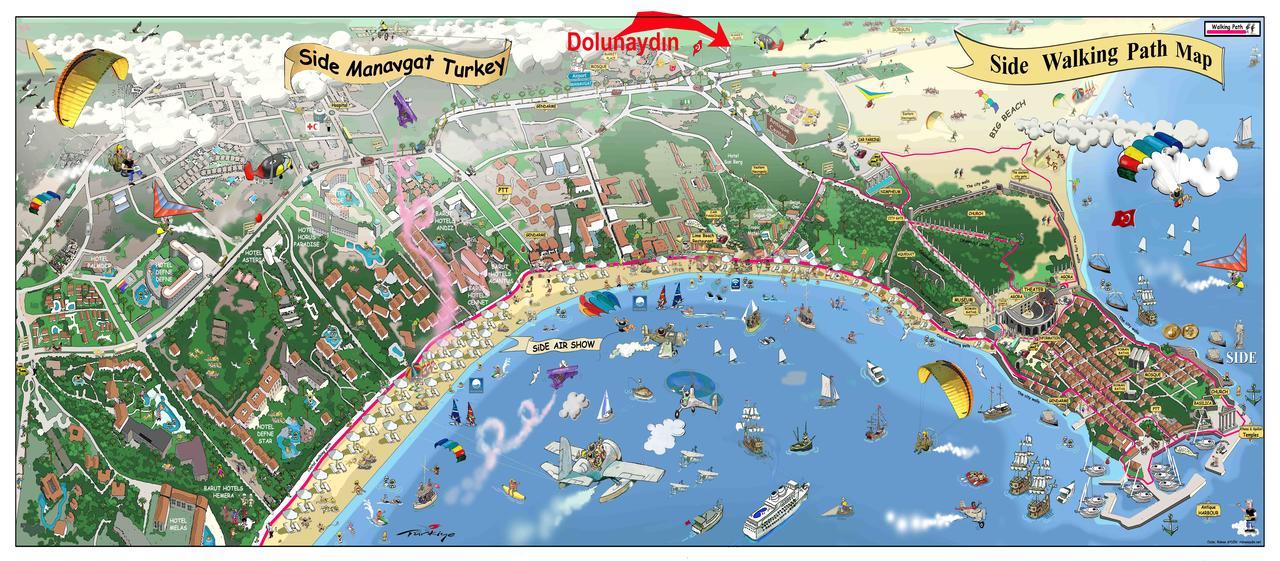 Dolunaydin Otel 锡德 外观 照片